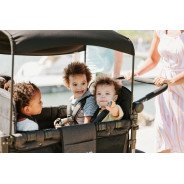 Poussette Wagon 4 Places Wonderfold W4 Elite Volcano Black