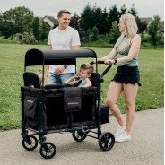 Poussette Wagon 4 Places Wonderfold W4 Elite Volcano Black