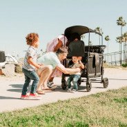 Poussette Wagon 4 Places Wonderfold W4 Elite Volcano Black