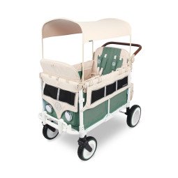 Wonderfold Volkswagen Vert Sauge – Poussette Wagon 4 Places Premium