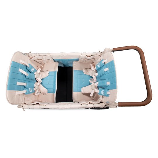 Poussette Wagon 4 Places Wonderfold Volkswagen Bondi Blue