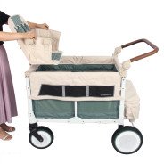 Wonderfold Volkswagen Vert Sauge – Poussette Wagon 4 Places Premium