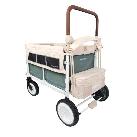 Wonderfold Volkswagen Vert Sauge – Poussette Wagon 4 Places Premium