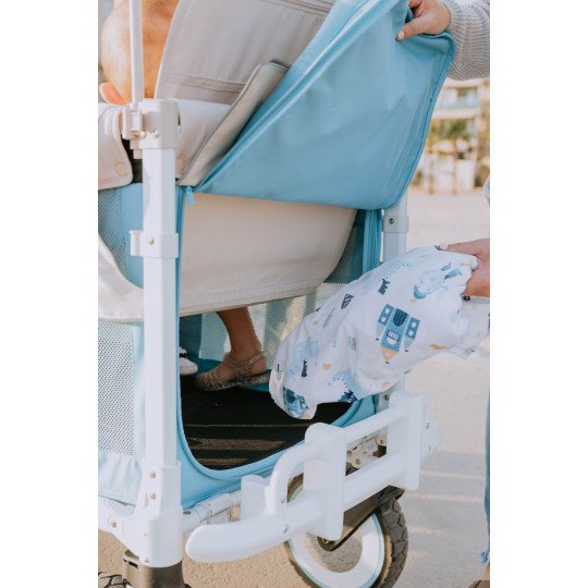 Poussette Wagon 4 Places Wonderfold Volkswagen Bondi Blue