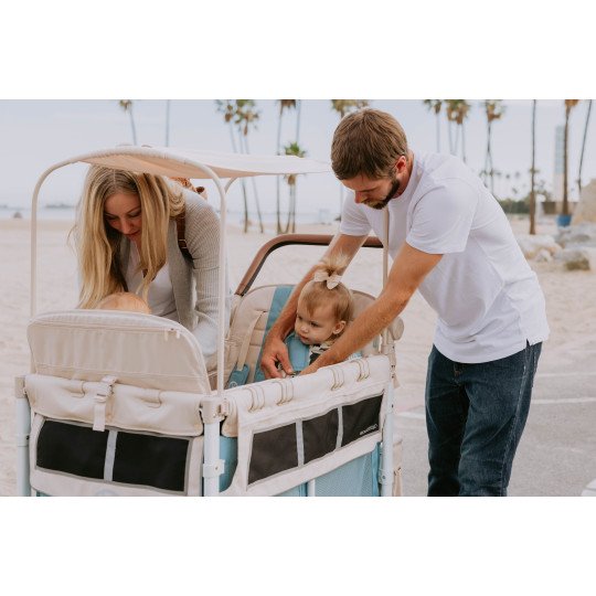 Poussette Wagon 4 Places Wonderfold Volkswagen Bondi Blue