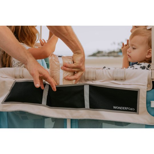 Poussette Wagon 4 Places Wonderfold Volkswagen Bondi Blue