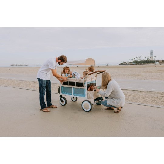 Poussette Wagon 4 Places Wonderfold Volkswagen Bondi Blue