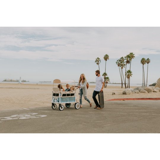 Poussette Wagon 4 Places Wonderfold Volkswagen Bondi Blue