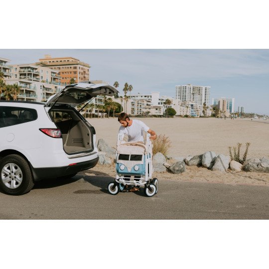 Poussette Wagon 4 Places Wonderfold Volkswagen Bondi Blue
