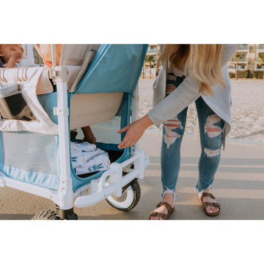 Poussette Wagon 4 Places Wonderfold Volkswagen Bondi Blue