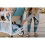 Poussette Wagon 4 Places Wonderfold Volkswagen Bondi Blue
