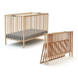 Lit pliant bébé compact pour assistante maternelle