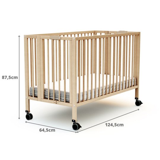 Lit pliant professionnel AT4 FLOW pour Assistante maternelle
