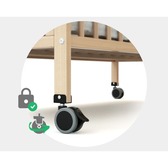 Lit pliant professionnel AT4 FLOW pour Assistante maternelle
