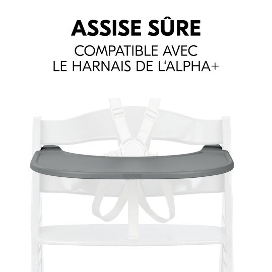 Tablette Chaise Haute Alpha Click Tray HAUCK