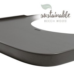 Tablette bois Alpha+ Hauck | Plateau chaise haute Alpha WoodenTray