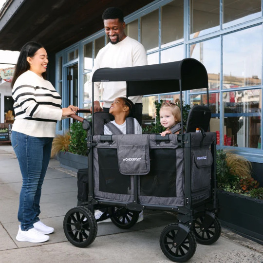 WonderFold W2 Luxe Pro Poussette Double Tout-Terrain