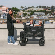 WonderFold W2 Luxe Pro Poussette Double Tout-Terrain