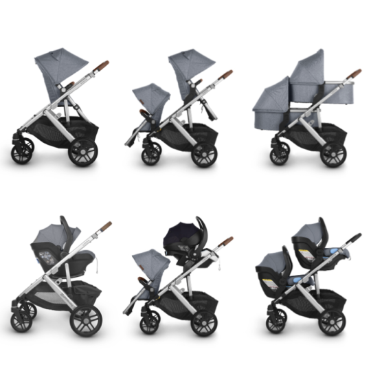 Poussette double Vista V2 UPPABABY