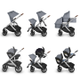 Poussette double Vista V2 UPPABABY