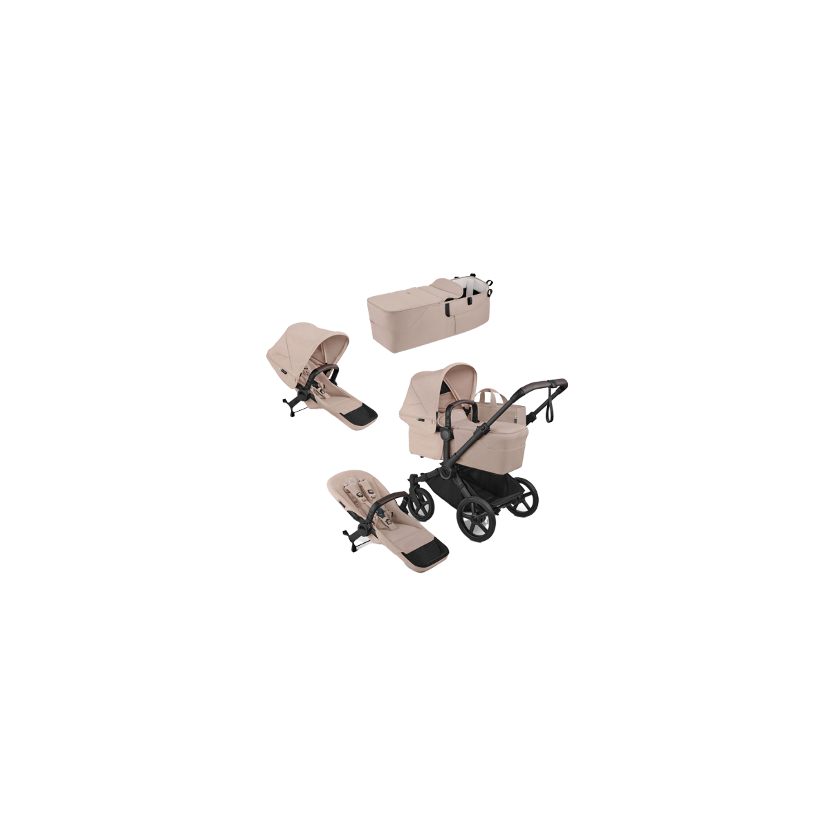 Poussette Jumeaux Donkey 6 BUGABOO Lilo Jumeaux