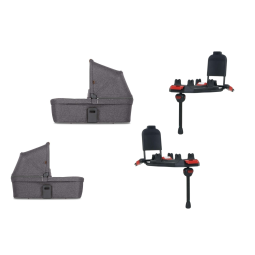 Location Pack 2 Nacelles & 2 Bases Isofix ABC DESIGN